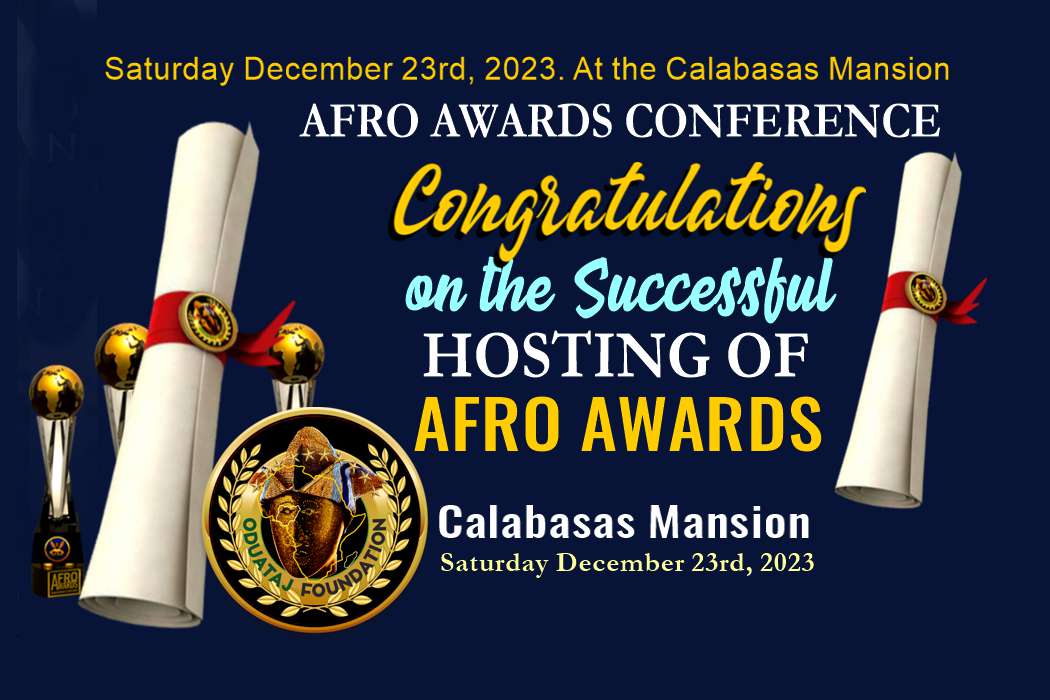 AFRO AWARDS CONFERENCE - LOS ANGELES, USA